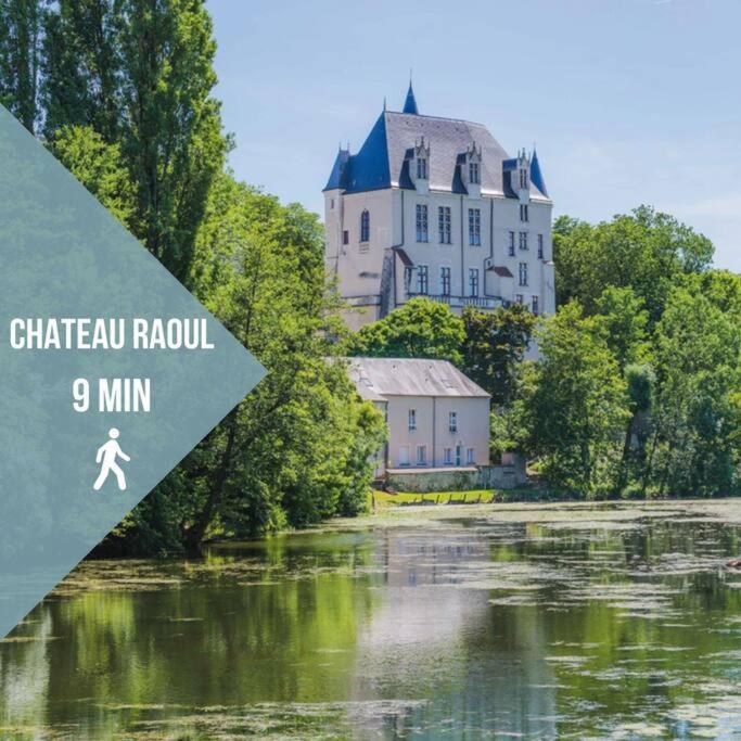 Le Bertrand • Le Raffinement En Coeur De Ville Шатору Экстерьер фото